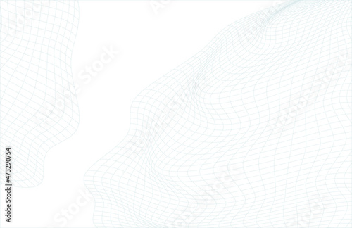 abstract flow grid vector illustration background
