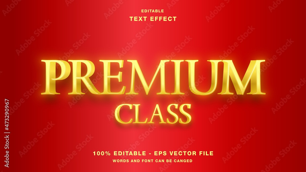 Premium Golden Editable Text Effect Premium Golden Editable Text Effect