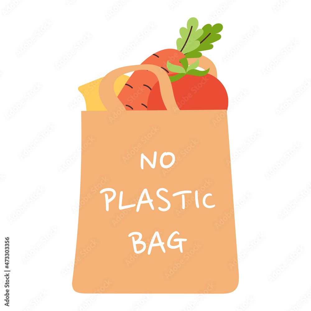 Eco shopping net bags with various products. Zero waste, plastic free ...