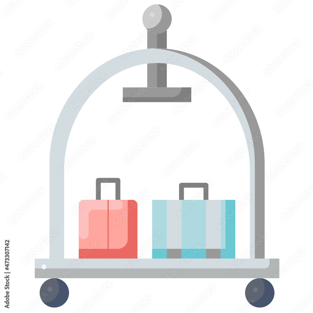 Obraz premium bellboy flat icon