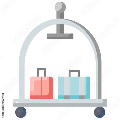 bellboy flat icon