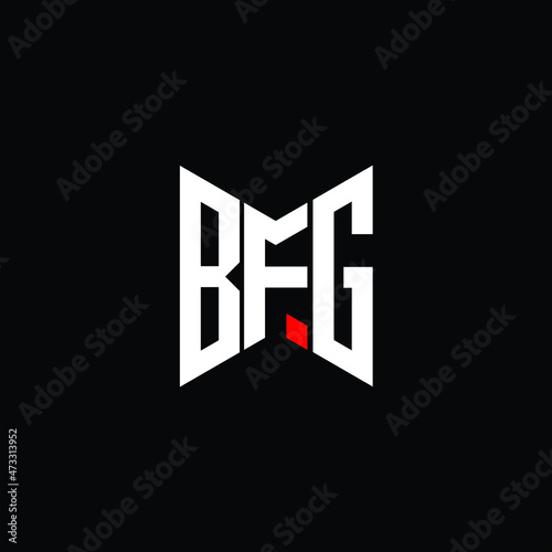 Fotografie BFG letter logo creative design. BFG unique design