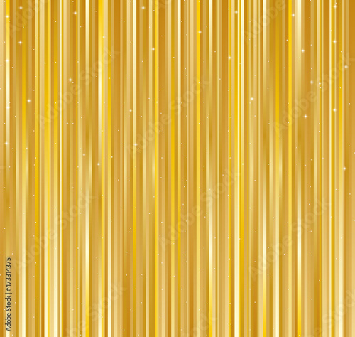 Christmas golden background. Continuous wallpaper 