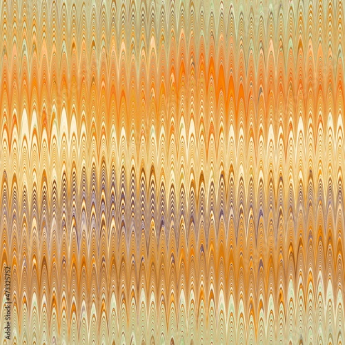 Seamless combed Turkish ebru marble effect surface pattern design for print. High quality illustration. Luxurious ancient art form. Wavy liquid fluid marbled book paper antique graphic design.