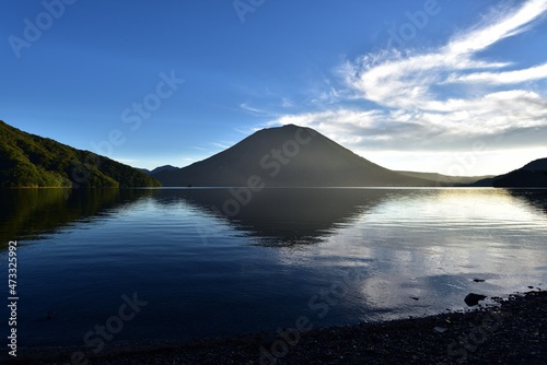 Mt. Nantai in Nikko, Tochigi, Japan