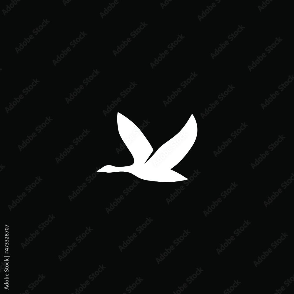 swan flying for logo suggestion