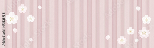 桜のビンテージ背景