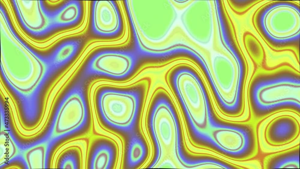 Abstract sea pattern  colorful wavy liquid background.