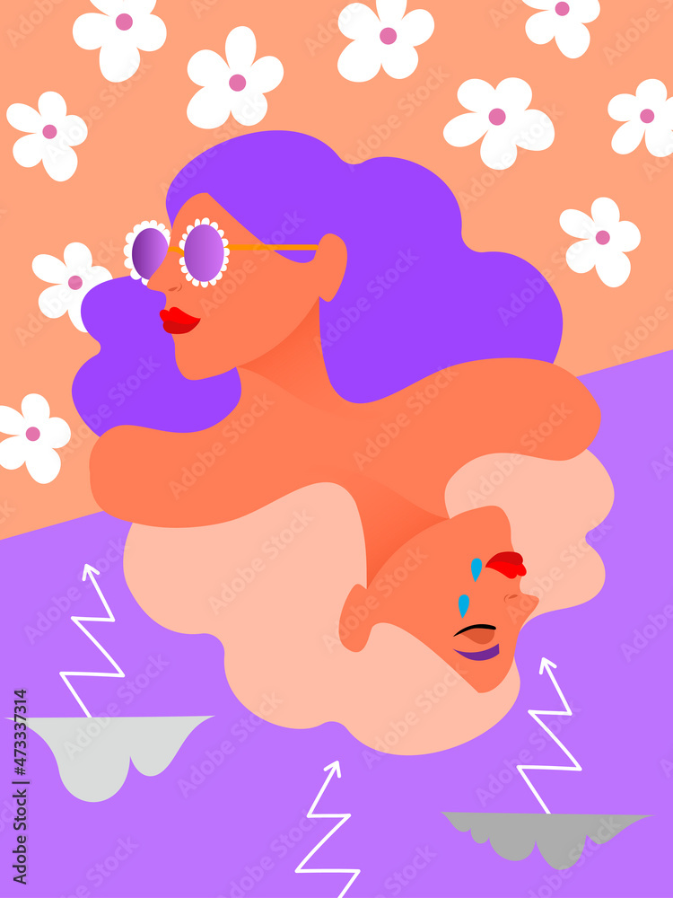 mood swings card design