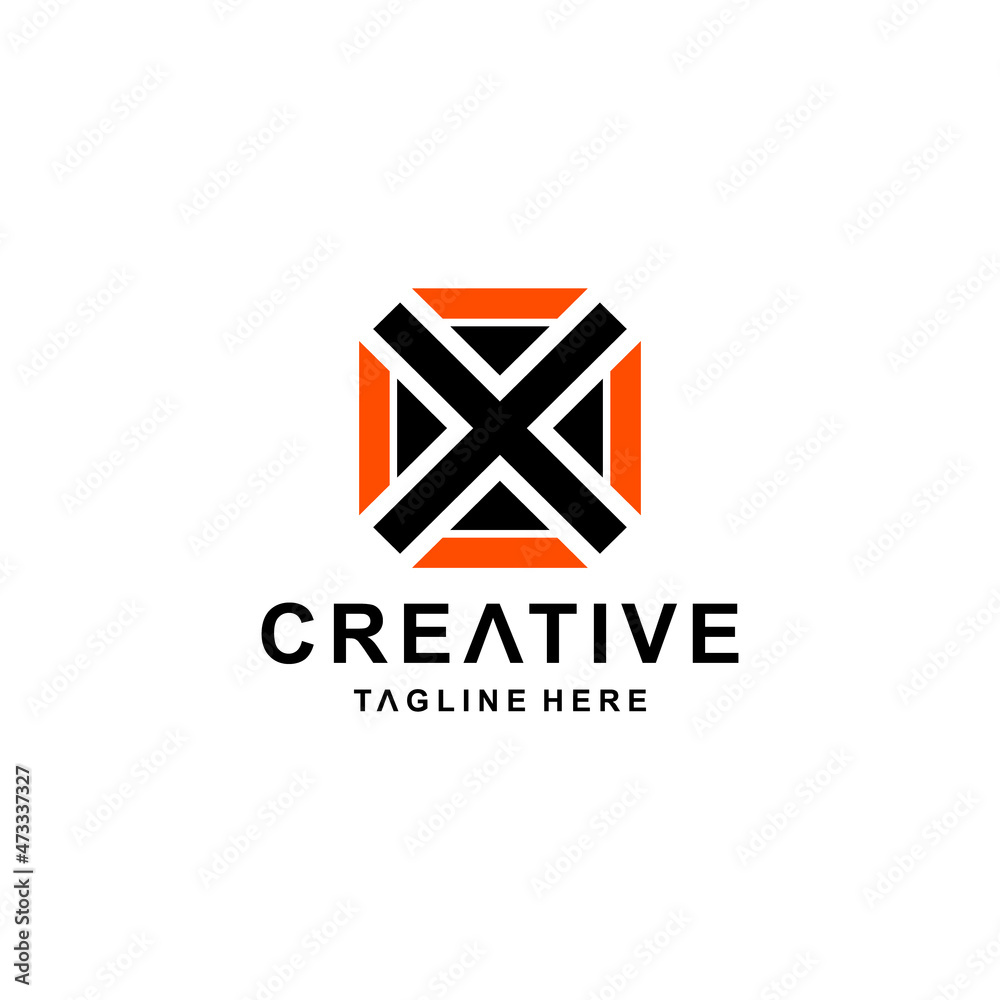 Bee combination with Letter X . Abstract, emblem, design concept, logo, logotype, element, template. Bee combination with Letter X . Abstract, emblem, design concept, logo, logotype, element, template.