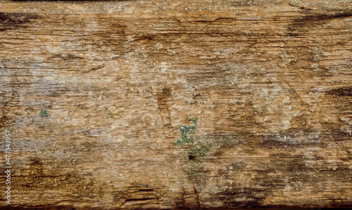 Piękne drewniane tło, brązowa zniszczona tekstura drzewa. 