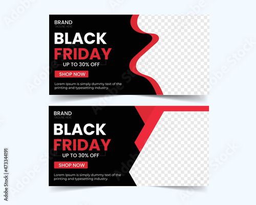 Black Friday sale banner template for Social media stories. Price off the discount background for web ads. Vector illustration.