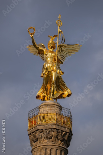 Victory Column And Viewing Platform In Berlin