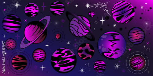 rocket in the night, space and galaxy background, star cluster, night sky, blue space with stars	