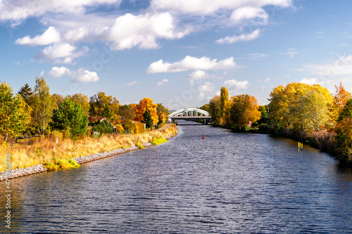 Photography River landscape in the south of Berlin