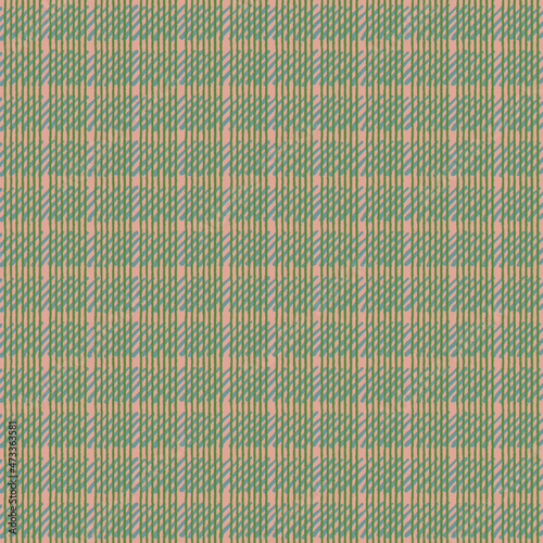 Green textured pattern of abstract geometric elements in green shades for fabric, for cover.