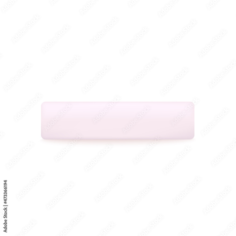 Side view of soap paper packaging box, realistic vector illustration isolated. Side view of soap paper packaging box, realistic vector illustration isolated.