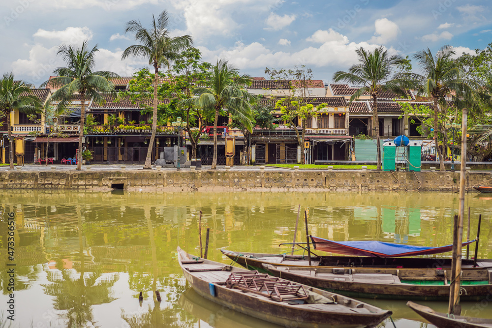 Hoi An ancient town, Vietnam. Vietnam opens to tourists again after quarantine Coronovirus COVID 19