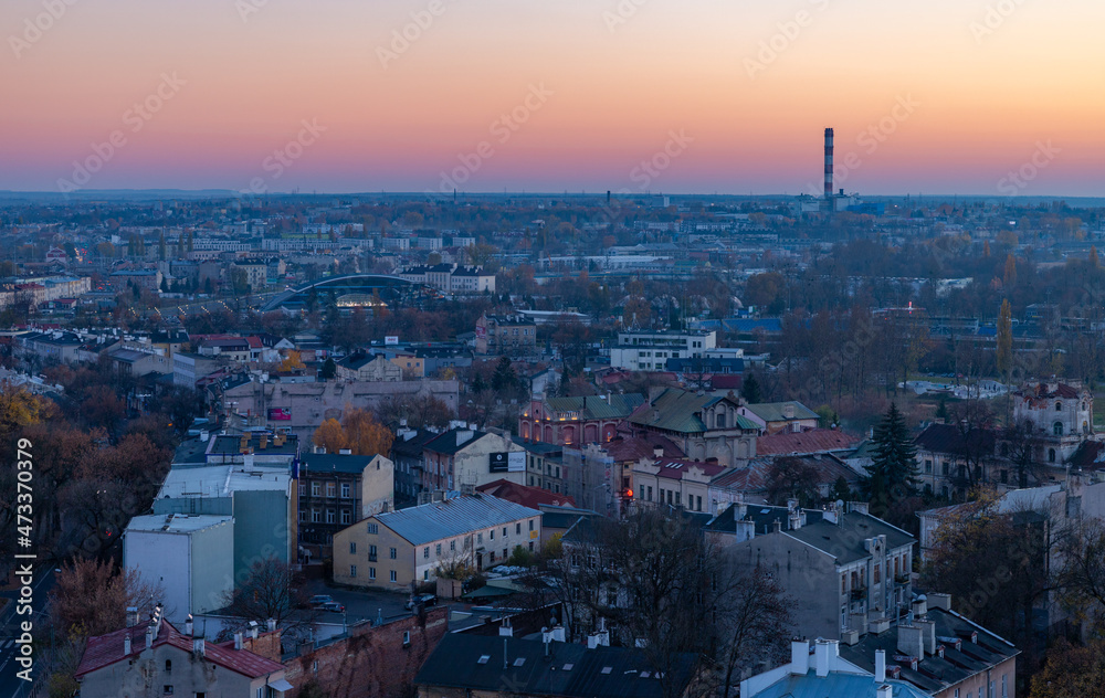 Lublin South at Sunset