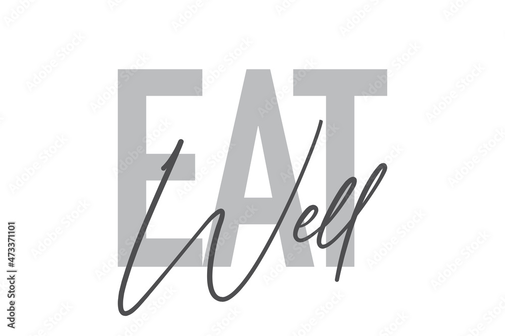 Modern, simple, minimal typographic design of a saying Modern, simple, minimal typographic design of a saying