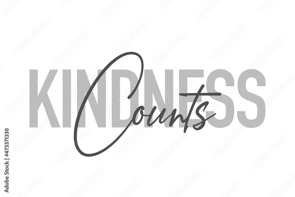 Modern, simple, minimal typographic design of a saying Modern, simple, minimal typographic design of a saying