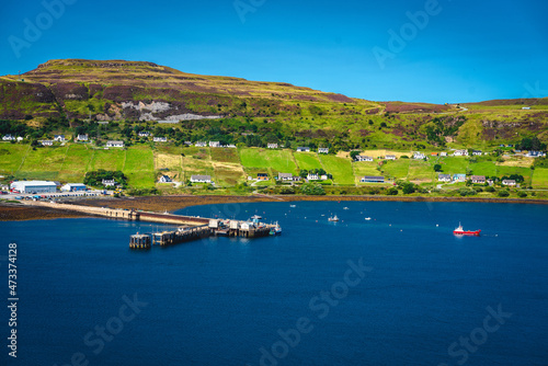 view of Uig bay