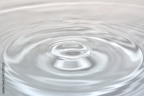 Springender Wassertropfen