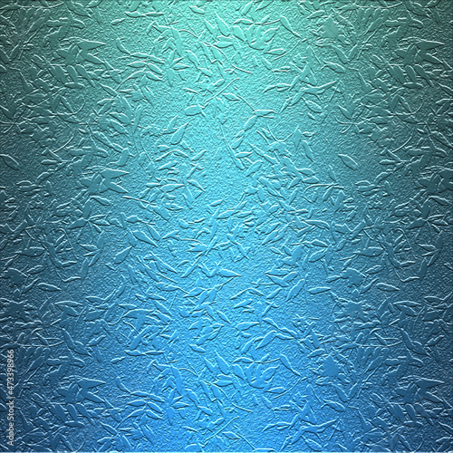 frosted glass metallic gradient
