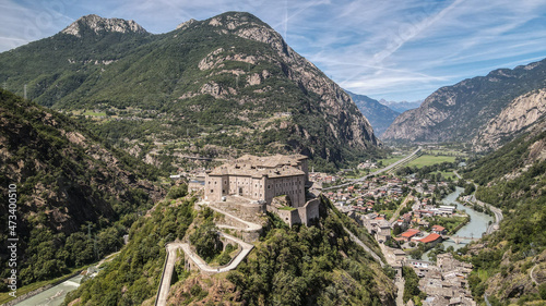 Obraz na plátně Valle d’Aosta is a region of northwest Italy bordered by France and Switzerland
