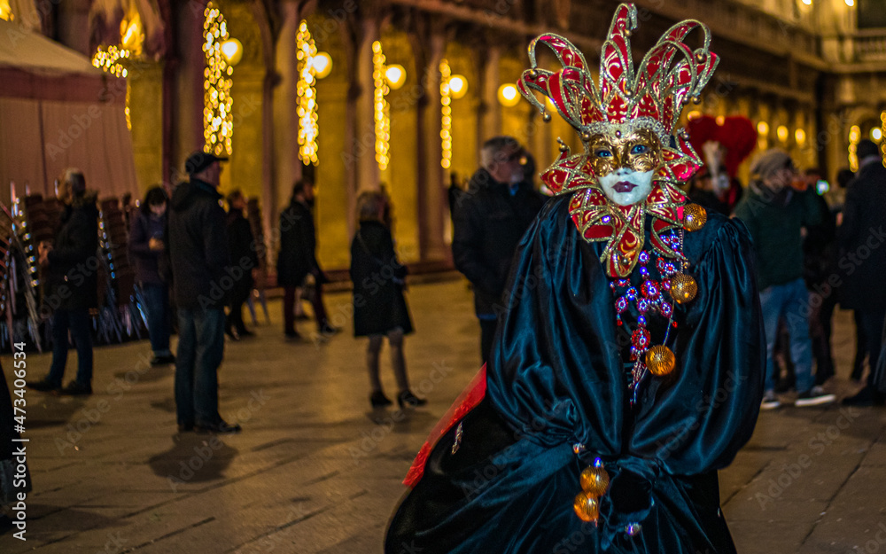 Naklejka premium Karneval Nachts