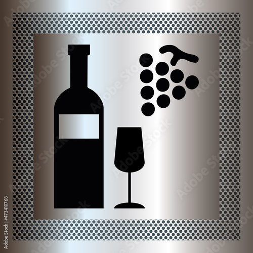 Logo carte des vins.