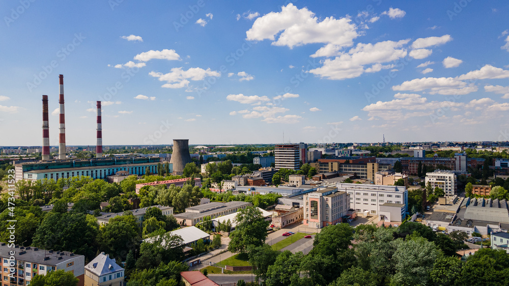 Obraz premium Lodz city