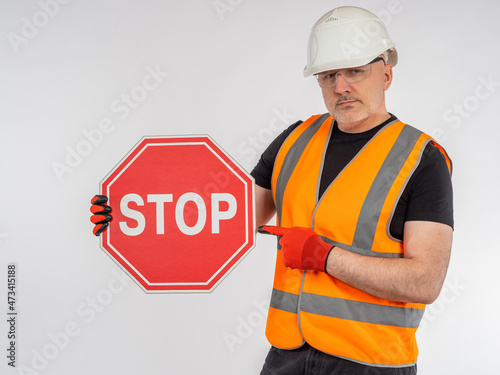 Danger from construction. B...