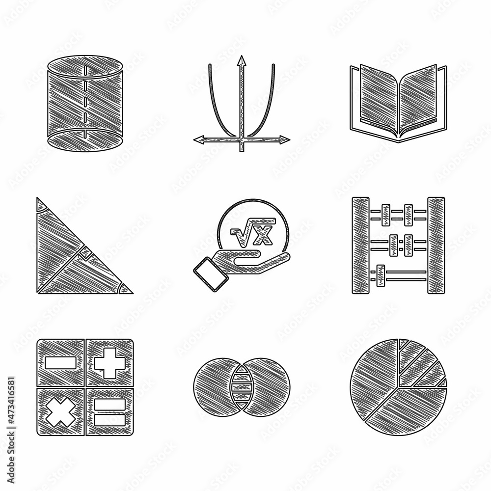 Set Square Root Of X Glyph Mathematics Sets A And B Pie Chart set-square-root-of-x-glyph-mathematics-sets-a-and-b-pie-chart