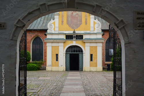 Gdansk, Poland - September 19, 2021: Cathedral called Katedra Oliwska