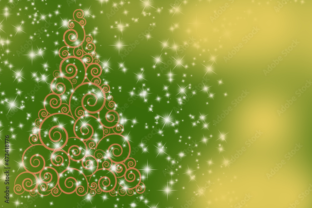 Światełka świąteczne.