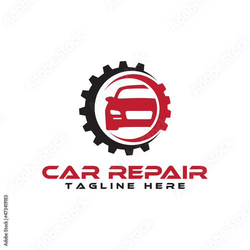 Car Repair Logo Template vector design  Mechanic logo design, Car logo design, Automotive logo, Car rest services