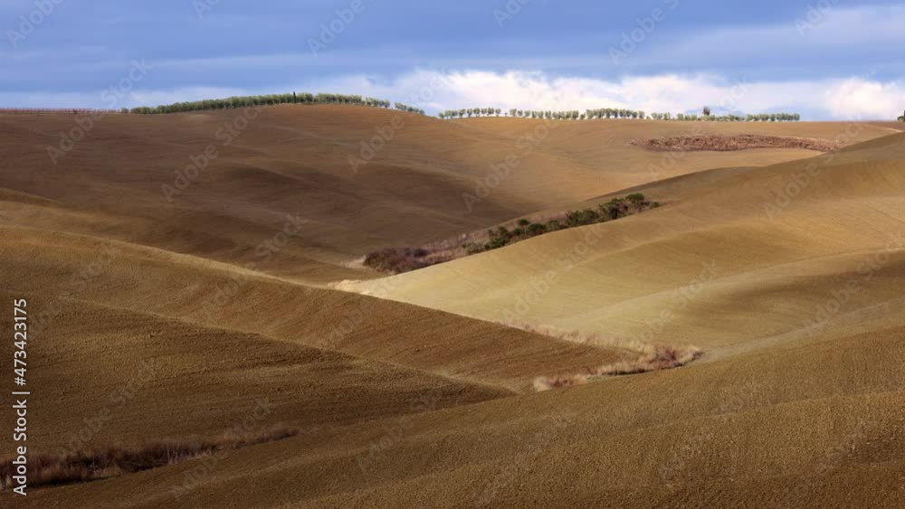 Typical rural fields and landscape in Tuscany Italy - travel photography Typical rural fields and landscape in Tuscany Italy - travel photography