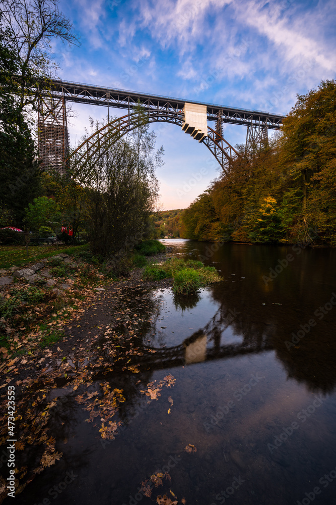 Fototapeta premium Müngstener Brücke