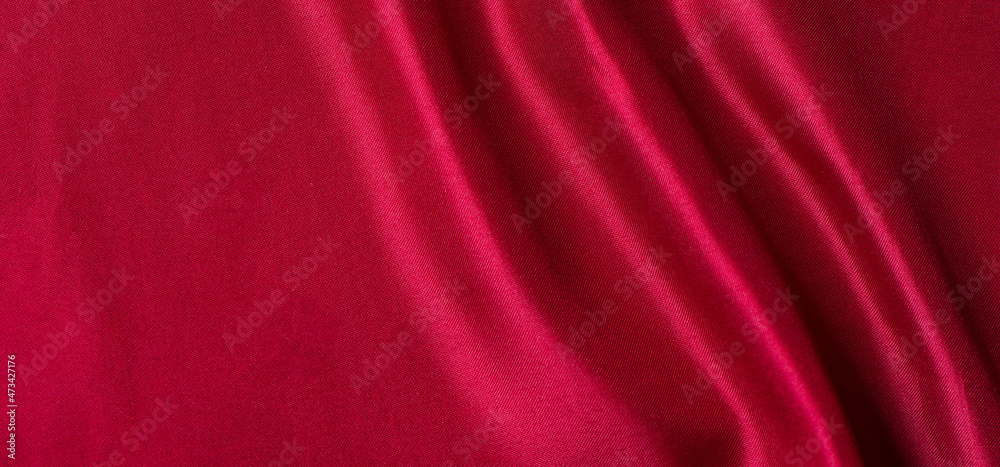 red silk texture background
