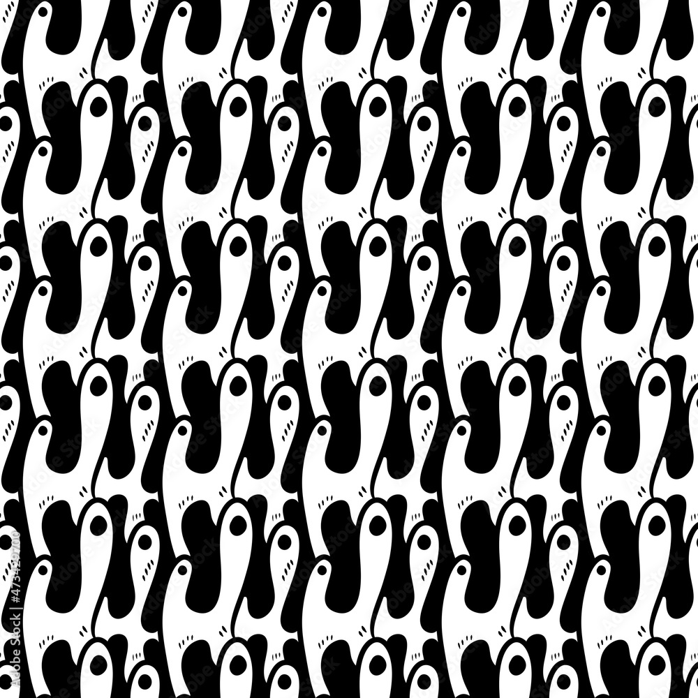 seamless pattern of abstract background