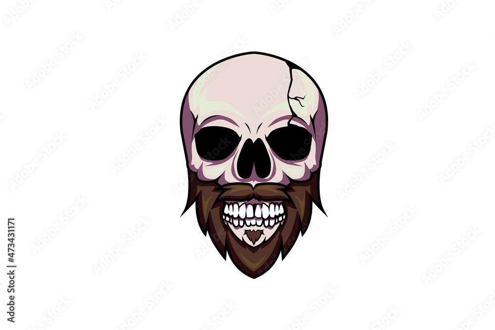 Fototapeta premium SKULL VECTOR