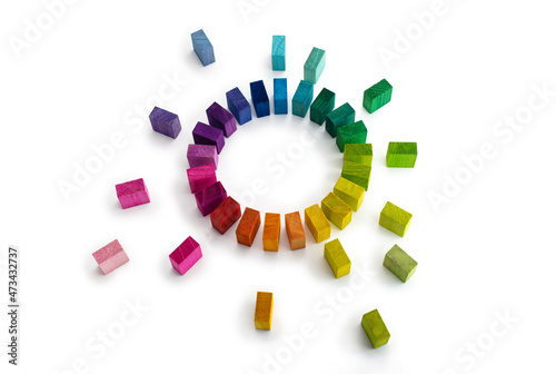 Foto Gathering, centralization and access of data and people, concept image