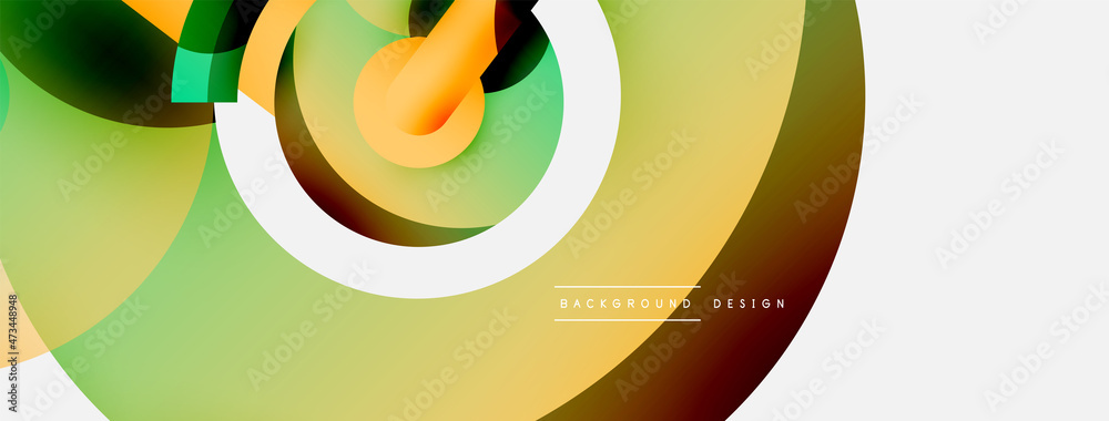 Circle abstract background. Vector illustration for wallpaper banner background card or landing page Circle abstract background. Vector illustration for wallpaper banner background card or landing page