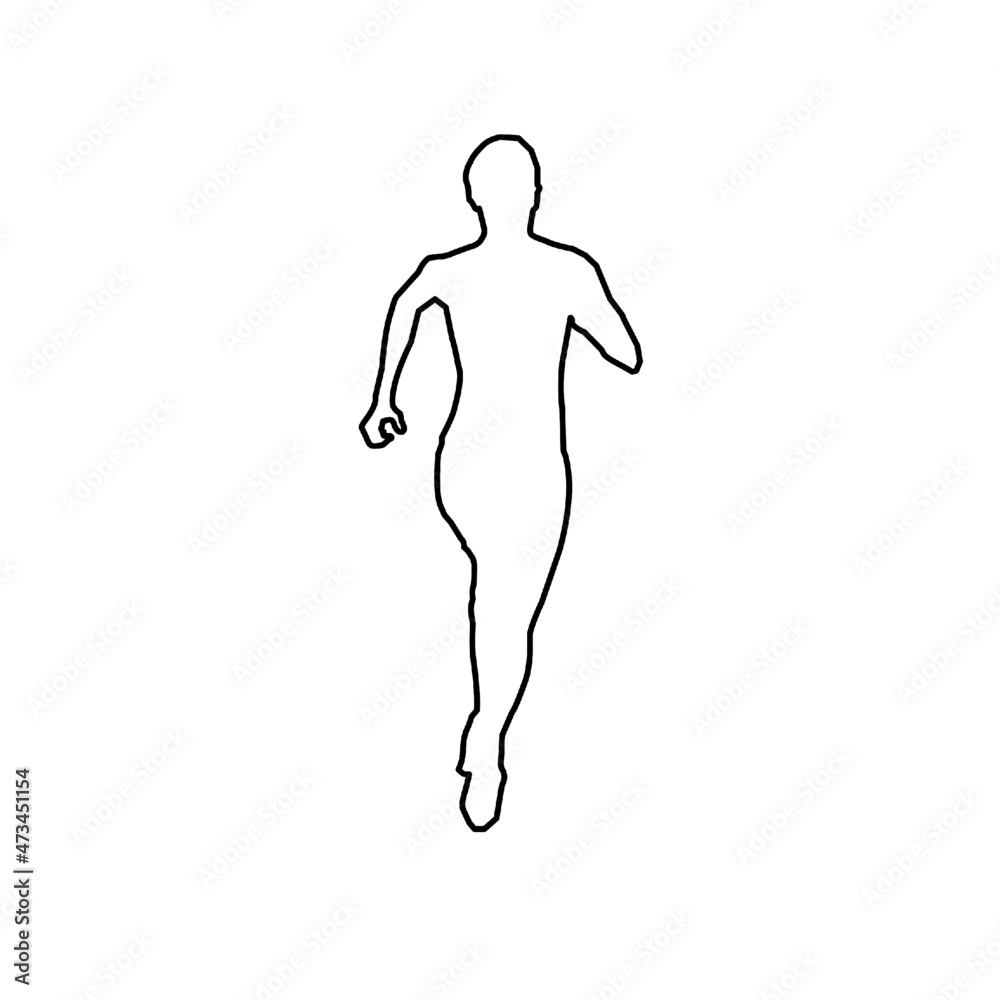 running body figure sports running body figure sports