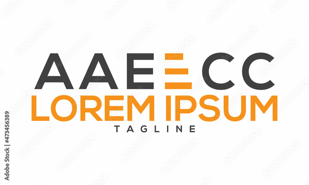 Unique letter logo Modern and minimalist vector and abstract logo Unique letter logo Modern and minimalist vector and abstract logo