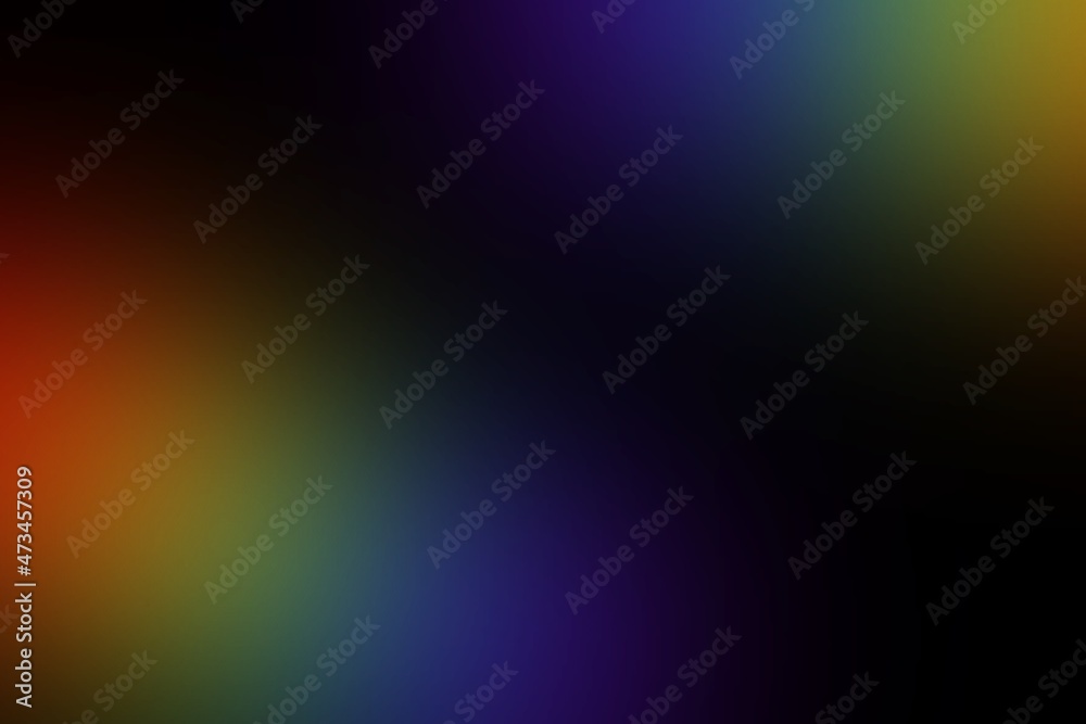 abstract colorful background with lines, editing material for colorful rainbow effect, rainbow effect for photography, photo filter on black background, colorful lights on dark backdrop 