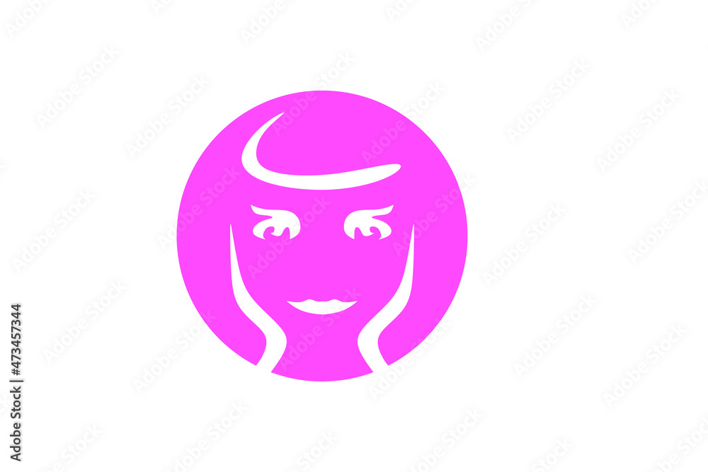 illustration of a woman with makeup illustration of a woman with makeup