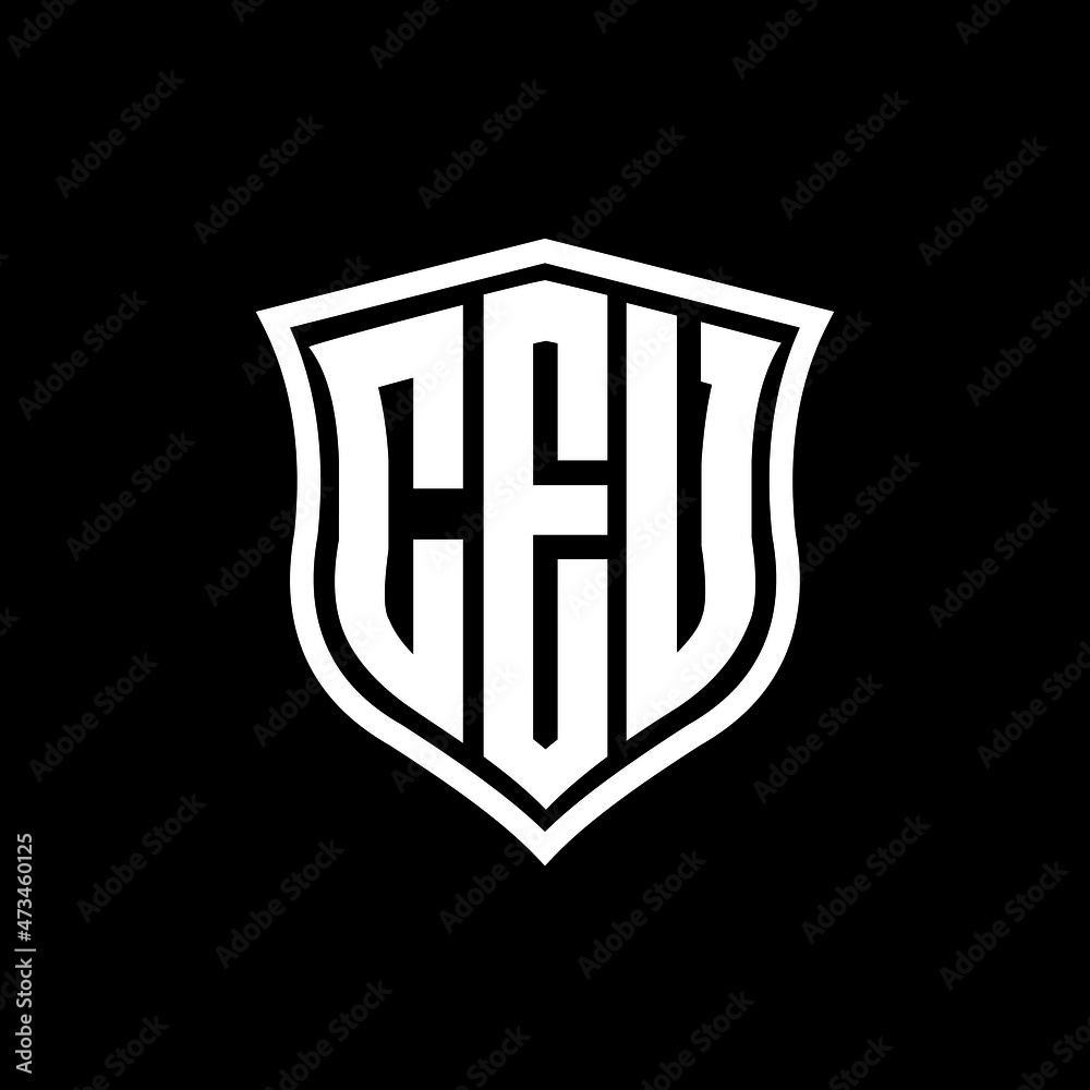 CEU letter logo design with black background in illustrator, vector logo modern alphabet font overlap style. calligraphy designs for logo, Poster, Invitation, etc. CEU letter logo design with black background in illustrator, vector logo modern alphabet font overlap style. calligraphy designs for logo, Poster, Invitation, etc.
