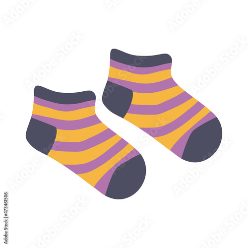 striped funny sock